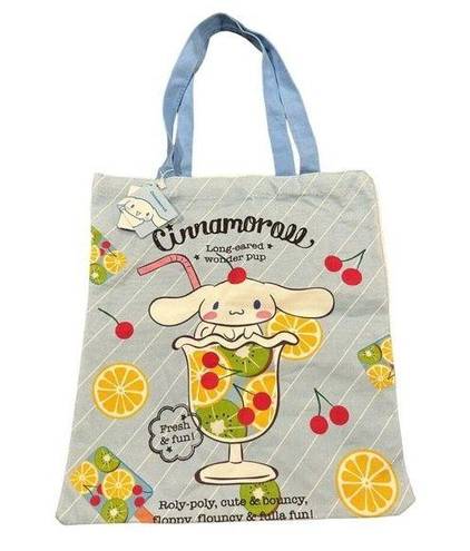  Canvas Tote Bag NWT CINNAMOROLL Sanrio x MINISO Canvas Tote Bag