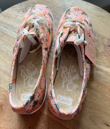 Keds Womens X Rifle Paper Co Meadow Pink