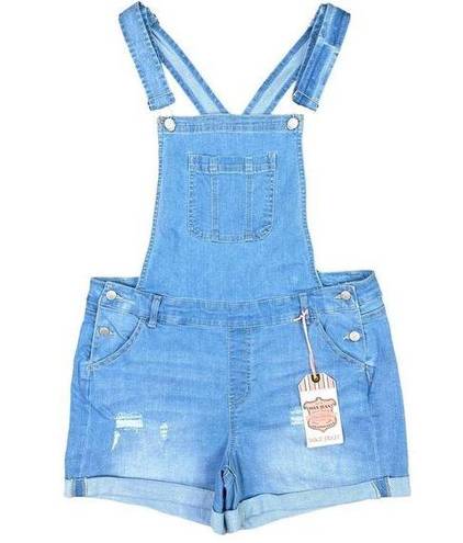 Wax Jean Wax Jeans Basic Denim Light Wash Shortalls