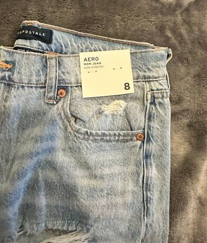 Aeropostale Ripped “Mom” Jeans