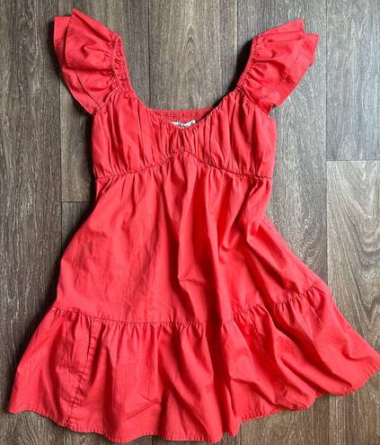 Abercrombie & Fitch Red Dress