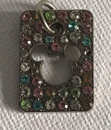 Crystal Mickey Mouse Pendant/Charm