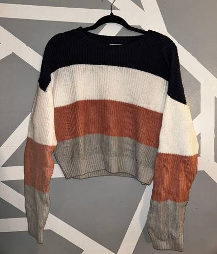 Hollister Cropped Sweater