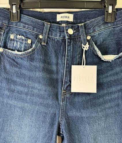 Pistola Jeans - Cassi Crop - Super High Rise Straight Crop Denim Size 26 NWT