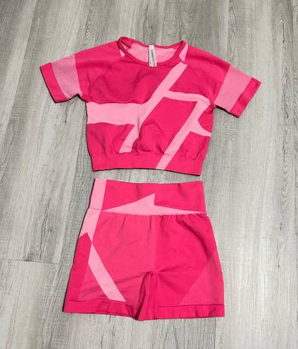 Kimberly Pink Two Piece Outfit