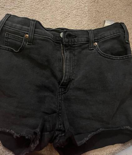 Levi’s black levi shorts 