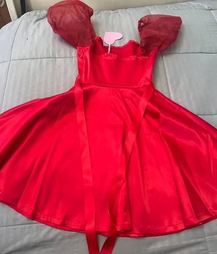 Dolls Kill Sugar Thrillz Red Dress