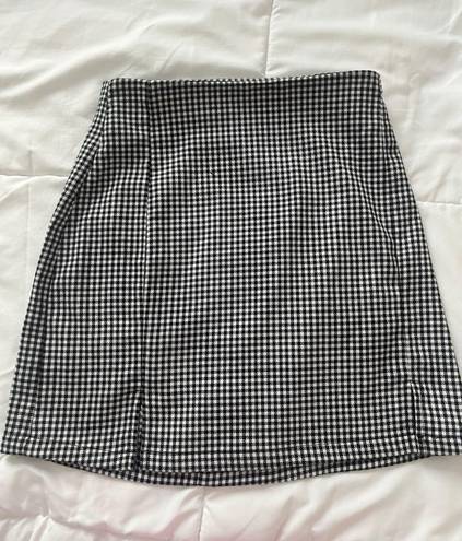 Brandy Melville Gingham Mini Skirt