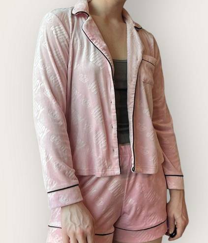 Juicy Couture  Velour Velvet Pink PJ Set Size M