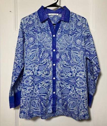 Oscar de la Renta  | Paisley Button Down Shirt