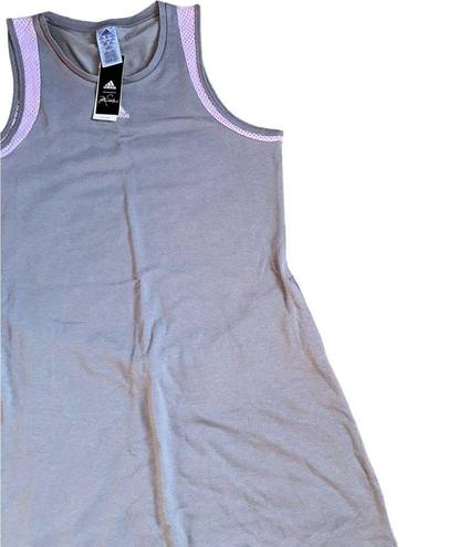 Adidas Womens  x Zoe Saldana Dress Grey Size 2XL