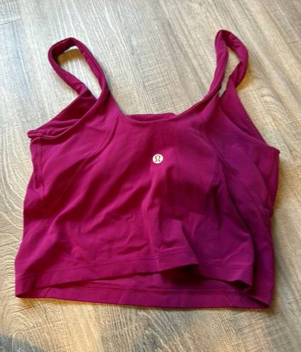 Lululemon magenta  align tank