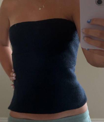 ZARA navy tube top