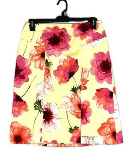 Bob Mackie Vintage Floral  Skirt 10