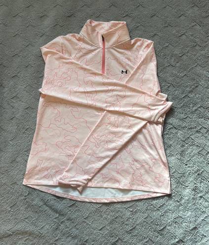 Under Armour Pink Zip Up