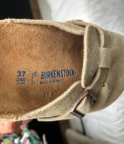 Birkenstock Boston Suede Leather
