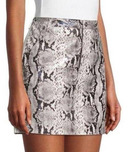 BB Dakota  mini skirt sz 4 style BK109457 Python On The Prowl Snakeskin z