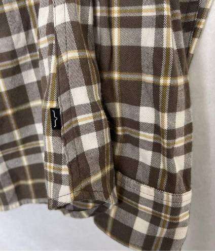 Kimes Ranch  plaid flannel small shirt small