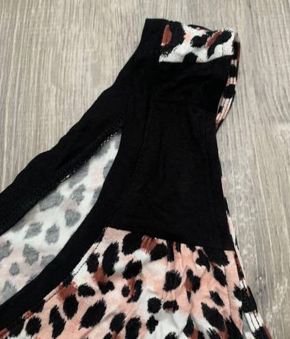 Betsey Johnson NWT  pajama Set Leopard