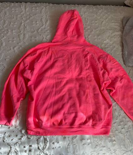 hot pink oversized hoodie Size XL