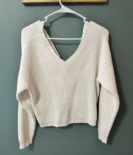 moon&madison White Sweater 