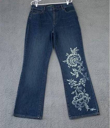 Krass&co Vintage Women's Lauren Jeans  Size 12 Mid Rise Straight Leg Cotton Jeans
