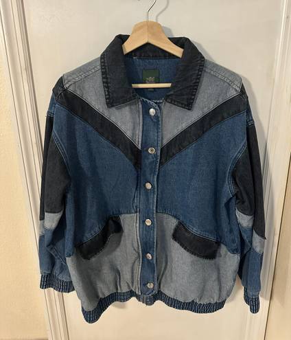 Wild Fable 80s Retro Jean Jacket 