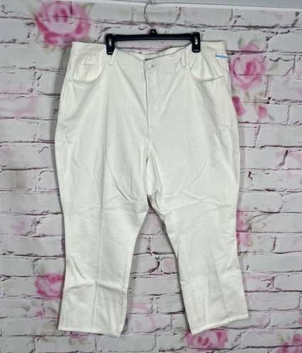 Good American  good curve ivory white cropped new without tags jeans