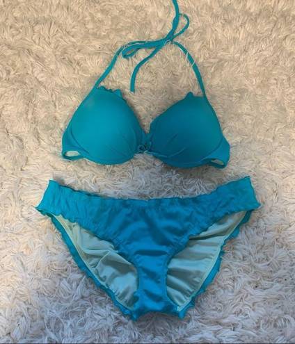 Victoria's Secret victoria’s secret blue bikini set