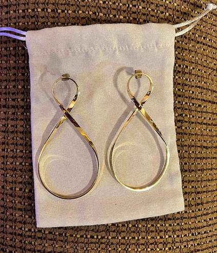 infinity Gold  Earrings