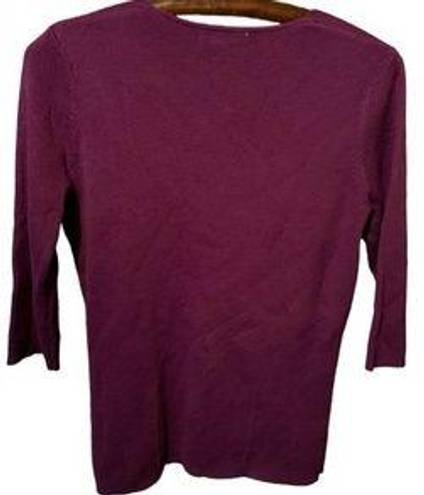 Dress Barn  PURPLE SWEATER