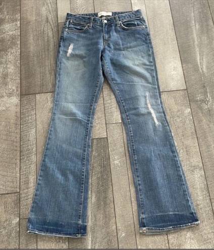 Paper Denim & Cloth Size 28 Distressed Bootcut Y2K 90s Jeans