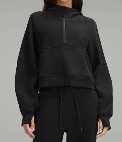 Lululemon Black Scuba Half-Zip