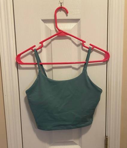 Workout Crop Top Green Size M