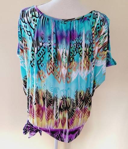 Candie's  subliminal cold shoulder blouse size mediu