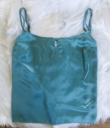 Tommy Bahama Tommy Light teal silk cami 