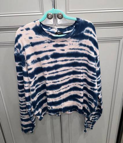 Rails  Ramona Striped indigo tie dye sweatshirt size XL