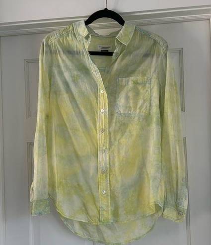 Pilcro  by Anthropologie lightweight button up shirt