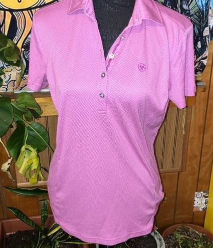 Ariatek Women’s Heat Series Polo medium pink