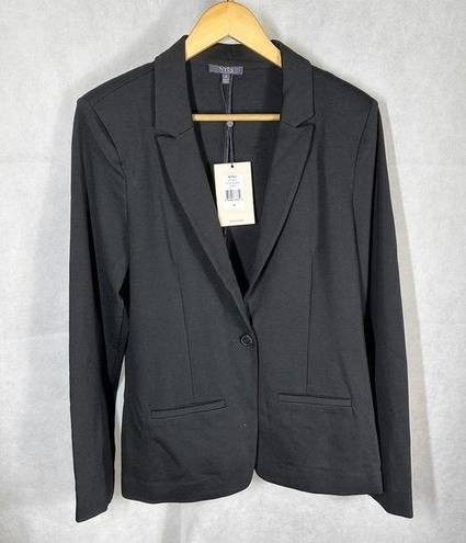 NYDJ  Ponte Casual Career Blazer Size Medium Black