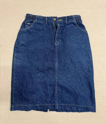 Lee Blue Denim Jean Skirt