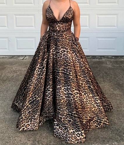 Cheetah Print Prom Dresses