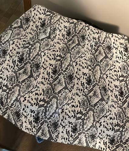 Sans Souci Snake Print Skirt