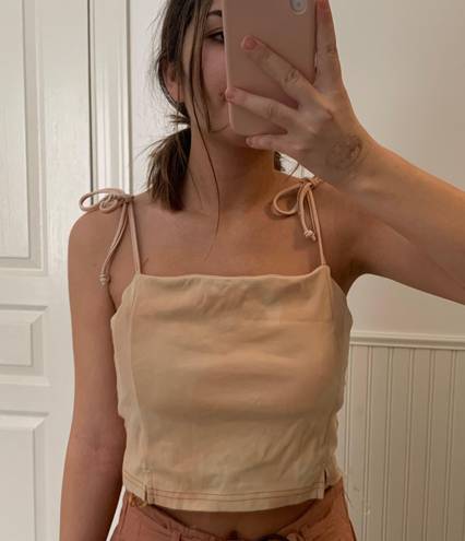 Wild Honey Washed Out Crop Top