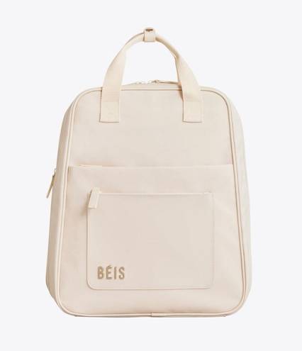 BEIS The Expandable Backpack In Beige