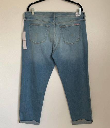 Hudson Jeans NWT Hudson Natalie Mid Rise Slim Boyfriend Jeans in Summer Haze