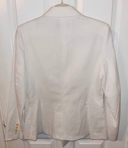 Talbots NWOT  White Suit Jacket