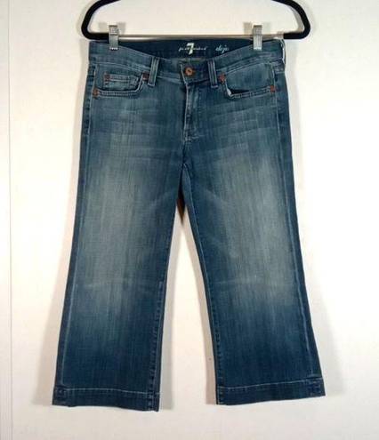 7 For All Mankind Dojo Capri jeans size 28 women