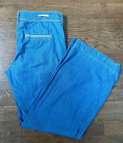 Pilcro  wide leg jeans number 8 / 32” inseam