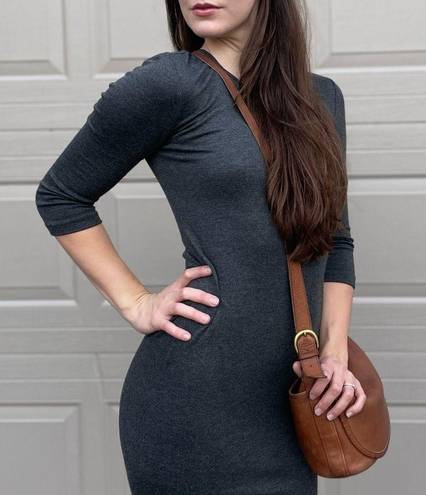 Philosophy  3/4 Sleeve Bodycon Dress